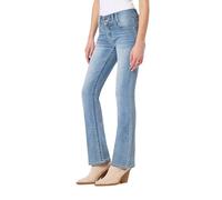 WallFlower Women's InstaStretch Luscious Curvy Bootcut Jeans, Cypress, 17 Short