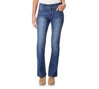 WallFlower Women's InstaStretch Luscious Curvy Bootcut Jeans, Trixie, 7