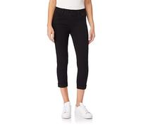 WallFlower Women's Juniors Instasoft Mid-Rise Ultra Fit Skinny Stretch Crop Jeans (Standard and Plus), Noir, 9