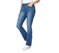 WallFlower Women's Juniors Instastretch Legendary Classic Fit Bootcut Jeans (Standard and Plus), Trixie, 9 Long