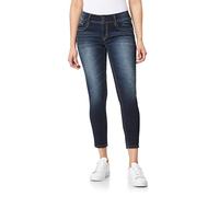 WallFlower Women's Juniors Luscious Curvy Mid-Rise Stretch Skinny Ankle Jeans, Betsy, 11