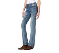 WallFlower Women's Luscious Curvy Bootcut Jeans, Basil, 13