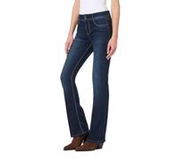 WallFlower Women's Luscious Curvy Bootcut Mid-Rise Insta Stretch Juniors Jeans (Standard and Plus), Betsy Pure, 22 Long US