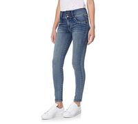 WallFlower Women's Sassy Skinny High-Rise Insta Soft Juniors Jeans (Standard and Plus), Dulce, 18