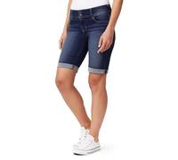 WallFlower Women's Ultra Denim Bermuda Shorts 9" Mid-Rise Insta Soft Juniors (Available in Plus Sizes), Paris, 11
