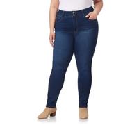 WallFlower Women's Ultra Skinny Mid-Rise Insta Soft Juniors Jeans (Standard and Plus), Lake Pure, 17 Long
