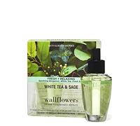 Wallflowers Bath Body Works Fragrance Refill Bulb 2 Pack White Tea & Sage