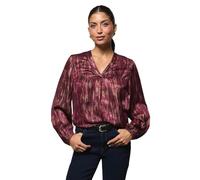 Wallis Abstract Metallic Overhead Shirt, 12, Berry