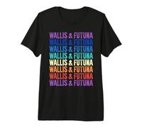 Wallis and Futuna Colorful Premium T-Shirt