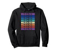 Wallis and Futuna Colorful Pullover Hoodie