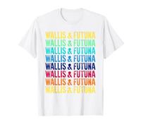 Wallis and Futuna Colorful T-Shirt