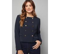 Wallis Boxy Fit Utility Jacket In Navy navy 12