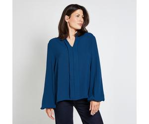 Wallis Collarless Woven Blouse GINGER SIZE 10