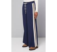Wallis Contrast Side Stripe Trouser In Navy navy 20