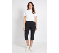 Wallis Cropped Capri Trouser In Black black 12