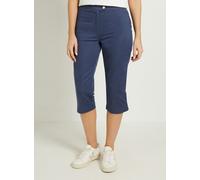 WALLIS Cropped Capri Trouser Navy 12