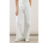 Wallis Denim Straight Leg Pocket Jeans In Ecru ecru 16