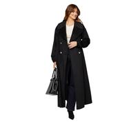 Wallis Elastic Cuff Collar Detail Maxi Coat