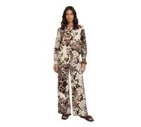 Wallis Floral Print Button Down Shrt Coord, 18, Ivory
