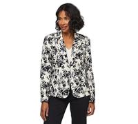 Wallis Women's Floral Puff Sleeve Jacket in Cream | Size: 10 Wallis Cream 10