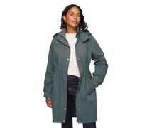 Wallis Women's Knitted Collar Waist Detail Lightweight Coat in Green | Size: 12 Wallis Green 12