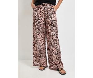 WALLIS Leopard Print Drawstring Trousers 12