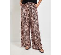 WALLIS Leopard Print Drawstring Trousers 8