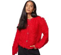 Wallis Loop Detail Cardigan, M, Red