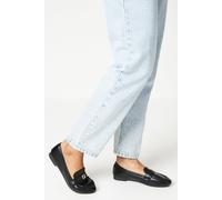 Wallis Lorna Comfort Snaffle Square Toe Loafers In Black black 3