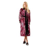 Petite Animal Contrast Panel Midi Shirt Dress Wallis Pink 12