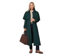 Wallis Women's Petite Belted Cape Coat in Forest | Size: 14 Wallis Forest 14