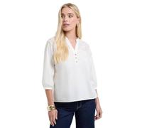 Wallis Women's Petite Cotton Lace Detail Shirt in Ivory | Size: 10 Wallis Ivory 10