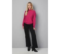 Wallis Petite Embellished Batwing Jumper In Fuchsia fuchsia