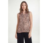 WALLIS Petite Leopard Print Button Sleeveless Top 20