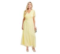 Wallis Petite Mesh Lace Trim Maxi Dress