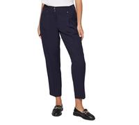 Petite Navy Smart Tapered Leg Trousers Wallis Navy 14