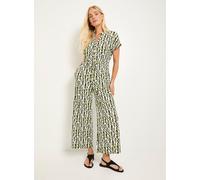 WALLIS Petite Palm Jersey Drawstring Jumpsuit 16