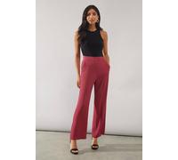 Wallis Petite Premium Pinktuck Detail Kickflare Trouser pink 18