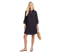 Wallis Women's Petite Summer Cheesecloth Shift Dress in Navy | Size: 14 Wallis Navy 14