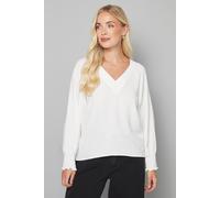 Wallis Petite Woven Shirred Cuff Overhead Shirt In Ivory ivory 16