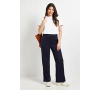 Wallis Ponte Side Stripe Trouser In Navy navy 18