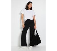 Wallis Women's Ponte Trouser in Black | Size: 18 Wallis Black 18