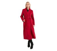 Belted Longline Midi Coat Principles Red 14