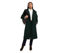 Wallis Women's Principles by Belted Wrap Coat in Green | Size: 14 Wallis Green 14