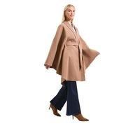 Wallis Women's Principles by Cape Belted Coat in Camel | Size: 12 Wallis Camel 12