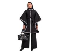 Wallis Women's Principles by Contrast Cape Coat in Black | Size: 12 Wallis Black 12