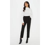 Wallis Women's Pull On Trousers in Black | Size: 12 Wallis Black 12