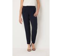 Wallis Pull On Trousers In Navy navy