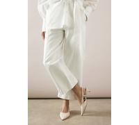 Wallis Women's Sapphira Faux Leather Pointed Kitten Heel Slingback Court Shoes in Bone | Size: 4 Wallis Bone 4