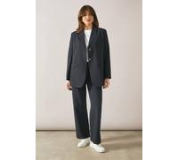 Wallis Single Breasted Two Button Blazer In Navy navy 12